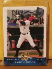 2014 Charleston RiverDogs Grandstand Sealed Team Set Aaron Judge First Card