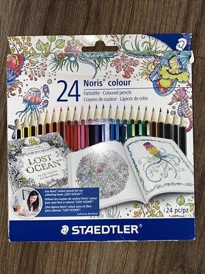 Staedtler Noris Colour Colored Pencils Artist Drawing Pencils Set of 24 Assorted
