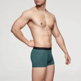 【Mr. DADADO】機能系列 控溫褲 M-LL合身平口內褲 中空溫感平衡紗-GHC204GR(綠)