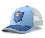 Ariat Womens Hat Baseball Cap Mesh Snap Embroidered Jeans Pocket Blue A300069027