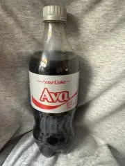 Share a Coke with Ava 2025 Personalized Gift Coca Cola Bottle 20oz Diet