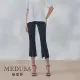 【MEDUSA 曼度莎】現貨-前開衩小喇叭九分內搭褲（M-XL）｜女長褲 內搭褲 高彈性(102-38422)