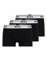 [BOSS] 3 Pack Stretch Trunks in Black