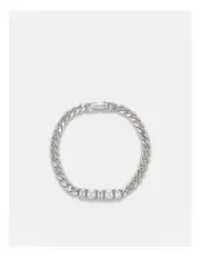 [Mimco] Verse Crystal Bracelet in Silver