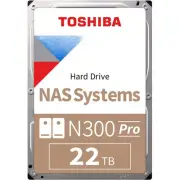 Toshiba N300 Pro HDWG62CXZSTB 22 TB Hard Drive - 3.5" Internal - SATA [SATA/600]