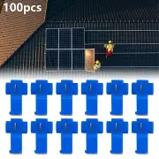 100 Pc Splice Lock Wire Terminals Connectors Set Electrical Crimp Cable Snap Kit