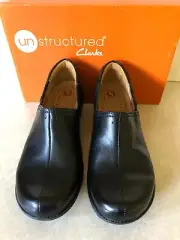 NWB Clarks UN Lory Women’s Loafers Leather Dress Shoes Size 6