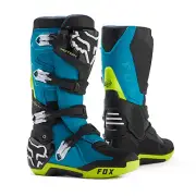 New Fox Racing Motion Boots - Maui Blue - US Size 9 - 29682-551-9