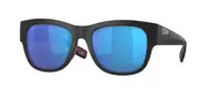 Costa Del Mar Caleta Polarized 908402 Men's Sunglasses Black Size 55