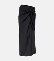 [Jade Swim] Jade Swim Nyla Long beach cover-up One Size black