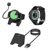 For Garmin Vivoactive 4 3 Fenix 6X 6S 5 USB Charger Dock Stand Adapter Holder
