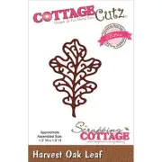 CottageCutz Elites Die 1.3"X1.9" ~ Harvest Oak Leaf, CCE076 RETIRED!
