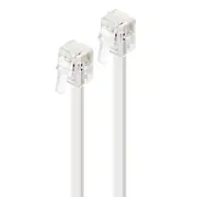 1M Rj12 Telephone Cables 6P 6C Male To Male
