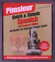 Pimsleur Quick & Simple Spanish, 4 CDs, Learn a New Language