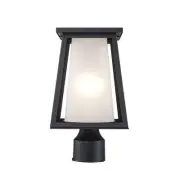 Trans Globe Lighting 51393 Kingsbury 14" Tall Post Light - Black
