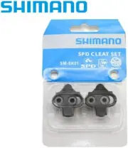 Shimano SH51 SPD cleat set w/screws