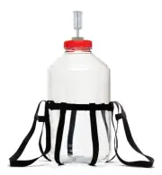 Fermonster Carboy Carrier, 7Gal Fermonster Carboy, #10 Stopper, Econoloc Airlock