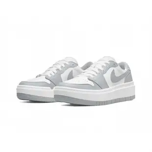 Air Jordan 1 Low Elevate 灰白 厚底 休閒鞋 DH7004-100