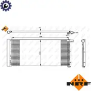 CONDENSER AIR CONDITIONING 350331 FOR PORSCHE PANAMERA MCW.CA/BA MCX.PA 4.8L