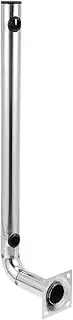 Gadpiparty Antenna Mount Stainless Steel Pole Bracket for Antenna Durable Indoor Outdoor Mounting Hardware Sturdy Design for Customer Premise Equipment Installation