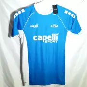 Capelli Sport Mens Rush Griffon Blue 41 Soccer Jersey Size Large New With Tag