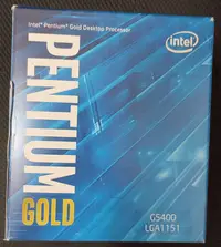 在飛比找Yahoo!奇摩拍賣優惠-Intel 第8代 Pentium G5400 雙核心處理器