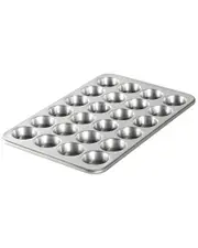 Nordic Ware Aluminum 24-Cup Petite Muffin Pan