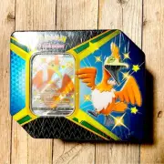 343. NEW Pokémon Trading Card Game: SAS 4.5 Shining Fates Tin - Carmorant V