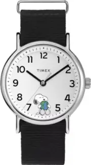 New Timex Peanuts Weekender Take Care Quartz Watch TW2V07000