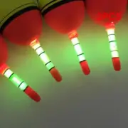 2PCS Luminous Fishing Night Float Light Stick Foam Plastic Bobber Sea Fishing St