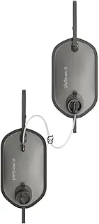 LifeStraw Peak Series Gravity Water Filter System with Safe Water Storage, Dark Grey (Pack of 2)