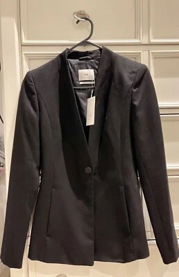 Cue Women’s Black Single-Breasted Blazer Size AU6 - New with tag