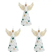 3x LVD Angel Biscotti Decorative Sculpture Hanging Ornament Home/Lounge Decor