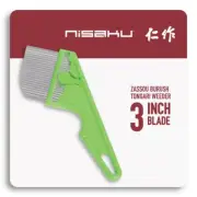 3 In. Blade Stainless Steel Angled Weeder