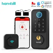Wifi Smart Door Lock Keyless Entry With G2 Gateway Fingerprint Deadbolt Locks