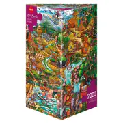 Berman Exotic Safari 2000 Piece Jigsaw Puzzle
