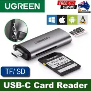 UGREEN 50704 USB-C TF/SD Card Reader Memory Card OTG Adapter for PC & Phone