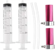 2 Sets Silicone Lipstick Mold Aluminum Lipstick Tool Lip Gloss Stripper Lab Utensils Lipstick De Tool Lipstick Cosmetics Maker Lipstick Tray Die Stripper Lipstick Maker Soap Manual