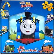 Mattel Thomas & Friends: All Engines Go! - My First Puzzle Book: Jigsaw Book for Kids Children Toddlers Ages 3+