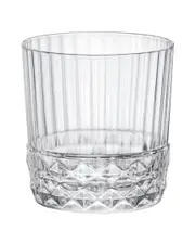 Bormioli Rocco America '20S 12.5Oz Dof Drinking Glasses (Set Of 4)