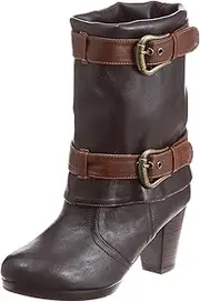 Jelly Beans 111-111 Double Belt Combination Boots