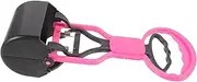 Abaodam Foldable Portable Dog Poop Scooper with Long Handle Lightweight Picker for Dogs Efficient Waste Cleanup Tool