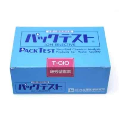 Kyoritsu Pack Test WAK-T-CIO Simplified Chemical Analysis Products Chlorine