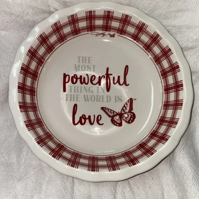Dolly Parton 9” Pie Plate Butterfly