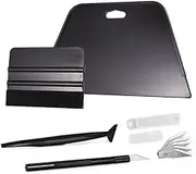 9 Pcs Set Wallpaper Smoothing Tools,Wallpaper Tool Kit,Kit with Felt Scraper,for Paper accurately cut and Stick Wallpaper, Wallpaper Tools for Vinyl Wrap,Install Wallpaper, Contact Paper and Car Wrap