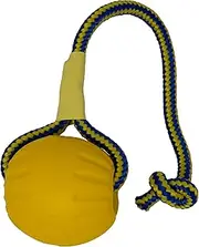 StarMark Swing and Fling Fetch Ball, Medium Yellow (Pack of 1)