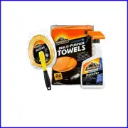 Auto Interior Care Bundle: Detailer Spray, Microfiber Towels, & Duster Included