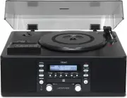 TEAC CD Recorder with Turntable Cassette Player LP-R550USB-B New