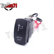 LED WHIP LIGHT Rocker ON/OFF Switch For Polaris ATV UTV RZR 800/900 Ranger 570