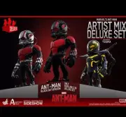 Hot Toys Ant-Man Artist Mix Deluxe Set New Sideshow Collectibles Authentic
